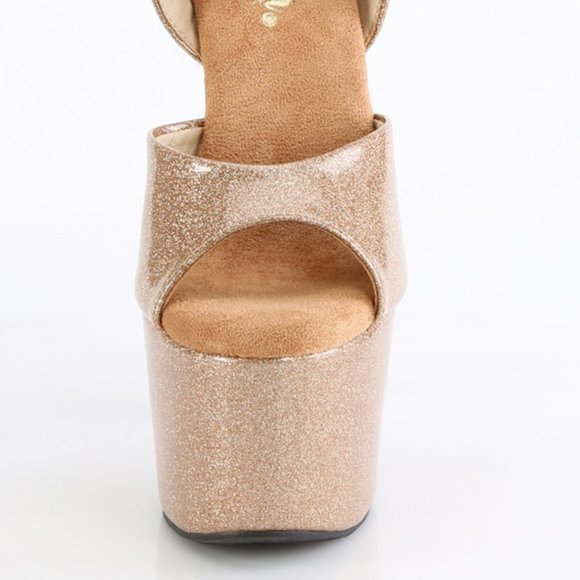 Glitter Platform High Heel Shoes - Picture 4 of 4